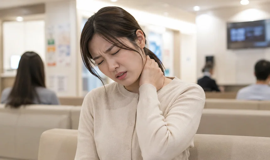 교통사고 목·허리 — 사고 이후 목이 뻐근할 수 있습니다