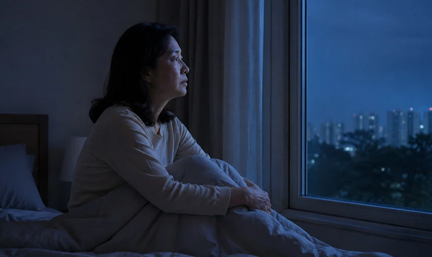 갱년기 화병 — 수면 패턴도 달라질 수 있습니다